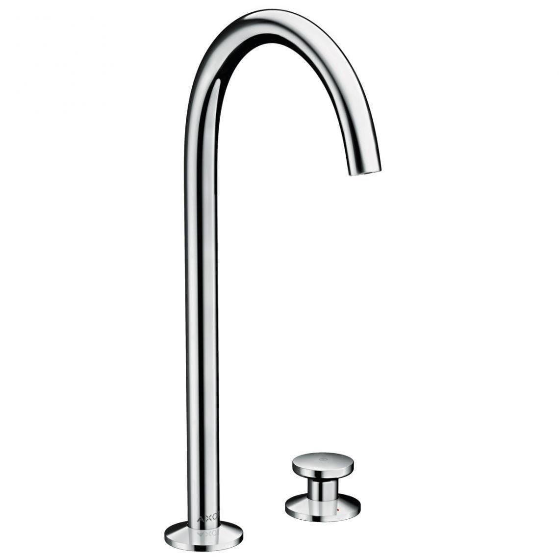 Смеситель для раковины Axor ONE Select 260 на 2 отверстия с донным клапаном push-open Хром (48060000)