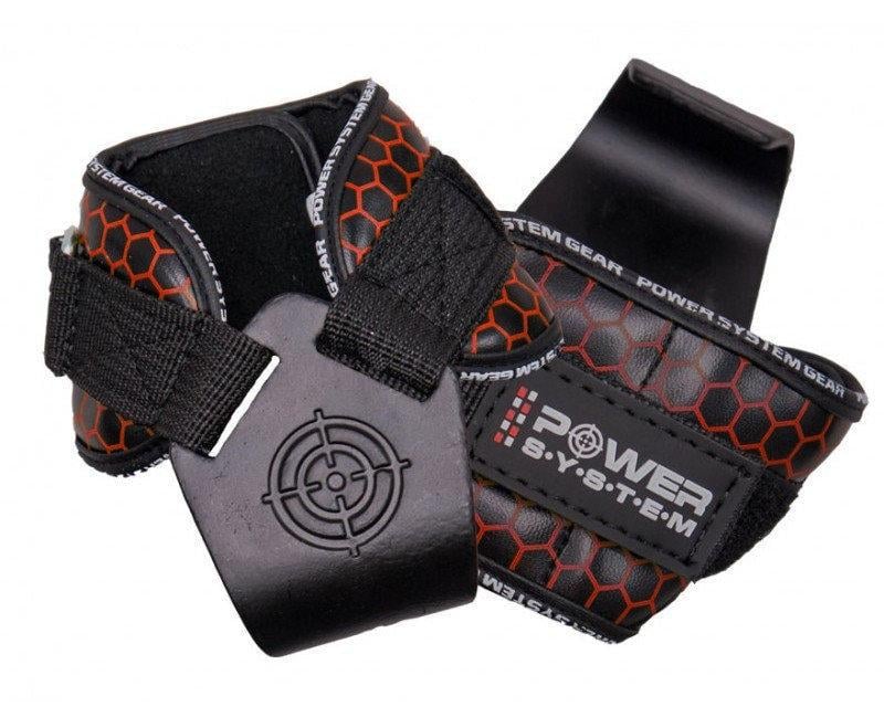 Крюки для тяги на запястья Power System Hooks V2 PS-3360 XL Black/Red