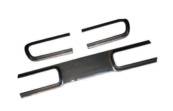 Накладка на крышку багажника DDCarbon 2015-2023 для Dodge Challenger 2008-2023 гг. карбон (153507)