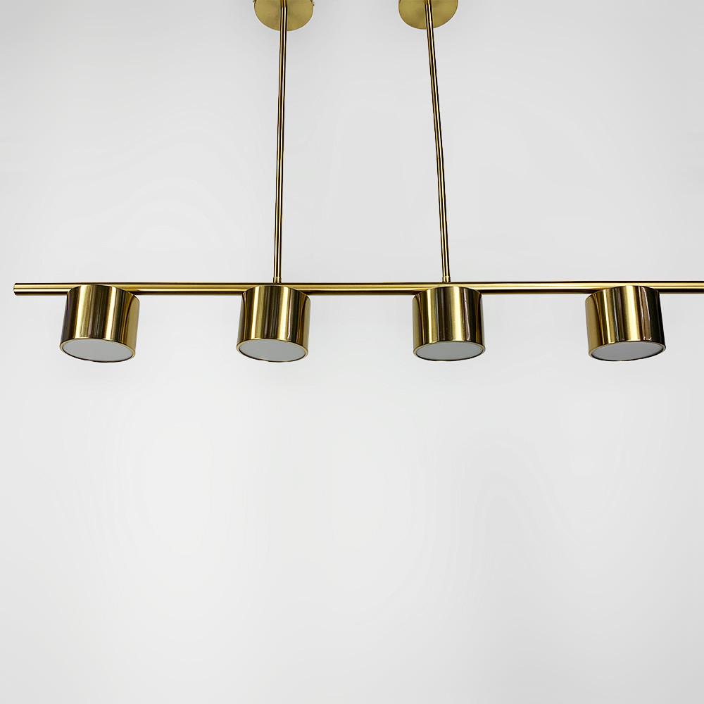 Люстра удлиненная CLYDE с 4-ю спотами Латунь (MJ 118/4 AB) - фото 4