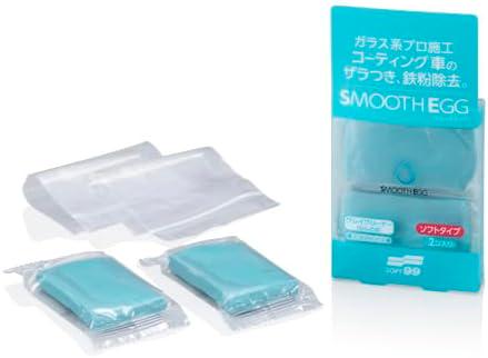 Глина для очищення забруднень Soft99 Smooth Egg Clay Bar - фото 2 Глина для очищення забруднень Soft99 Smooth Egg Clay Bar - фото 2