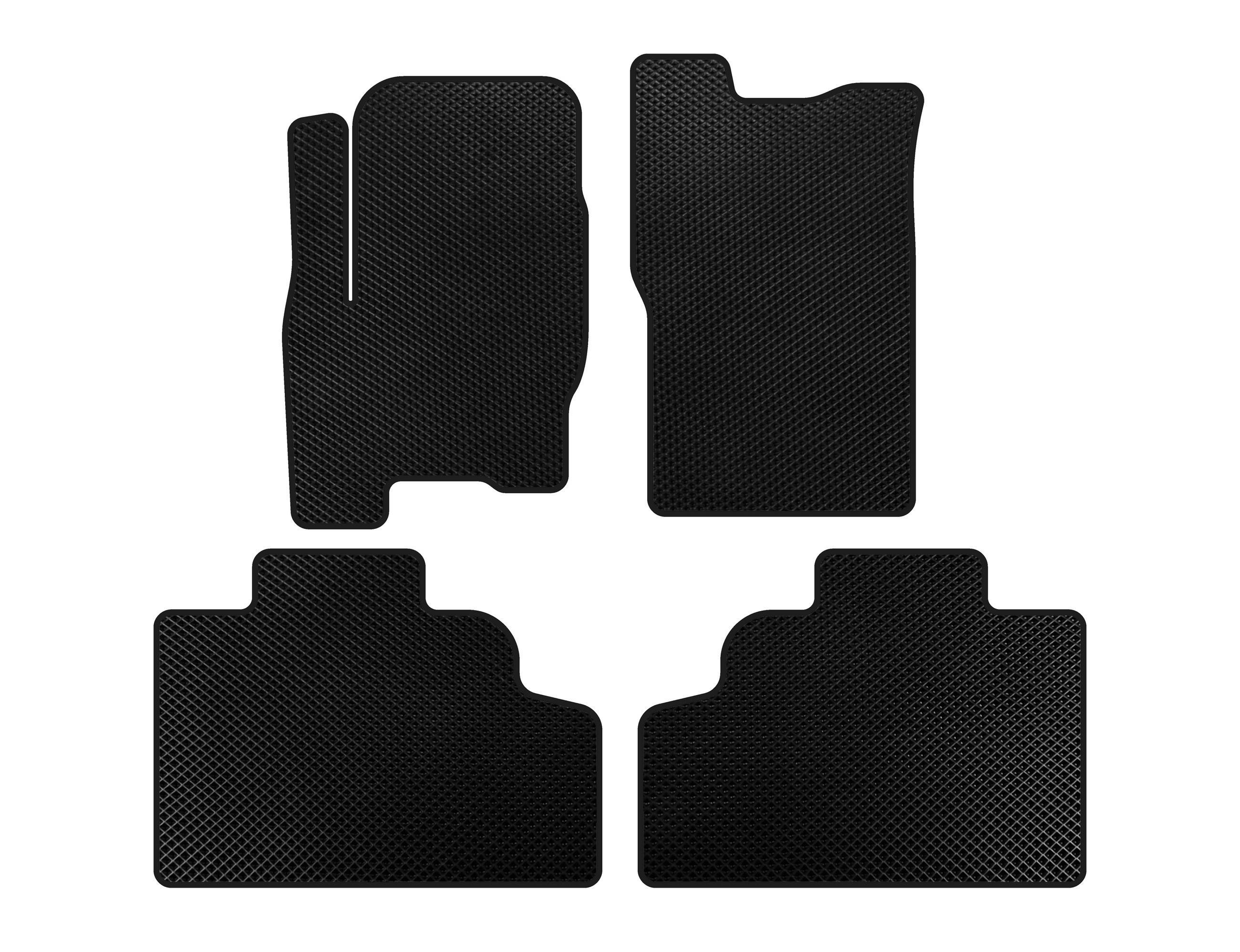 Коврики EVA Digital Designs для SsangYong Korando 1997–2006 гг. Черный (133622)