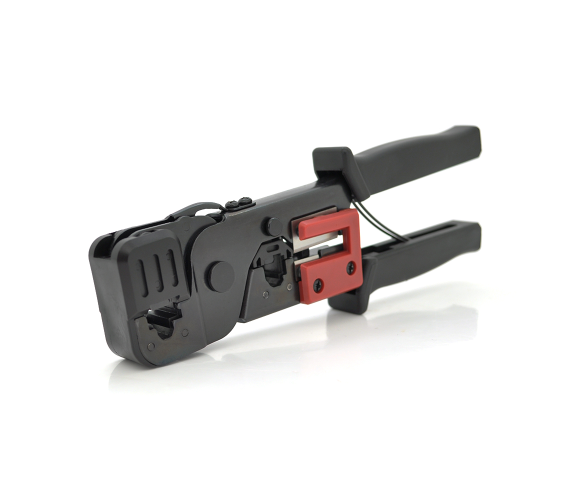 Инструмент для обжима RJ45 и RJ12/11 Merlion MLT-3 808-376E Black (YT-MLT-3)