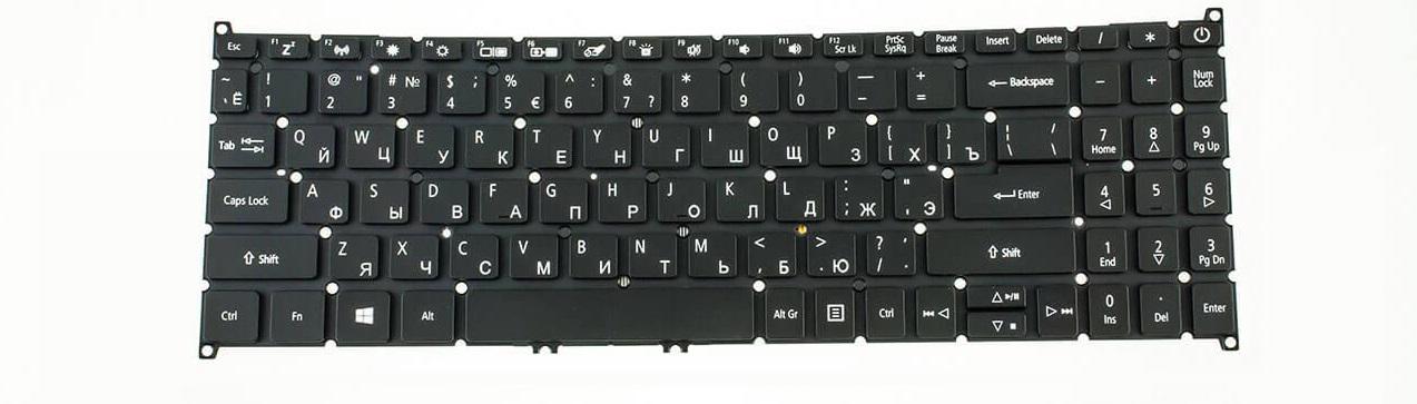 Клавиатура для ноутбука Acer Aspire A317-32 подсветка клавиш (NK.I1513.0JB)