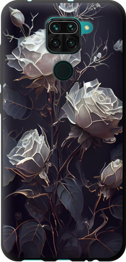 Чехол на Xiaomi Redmi Note 9 Розы 2 (5550b-2017-42517)