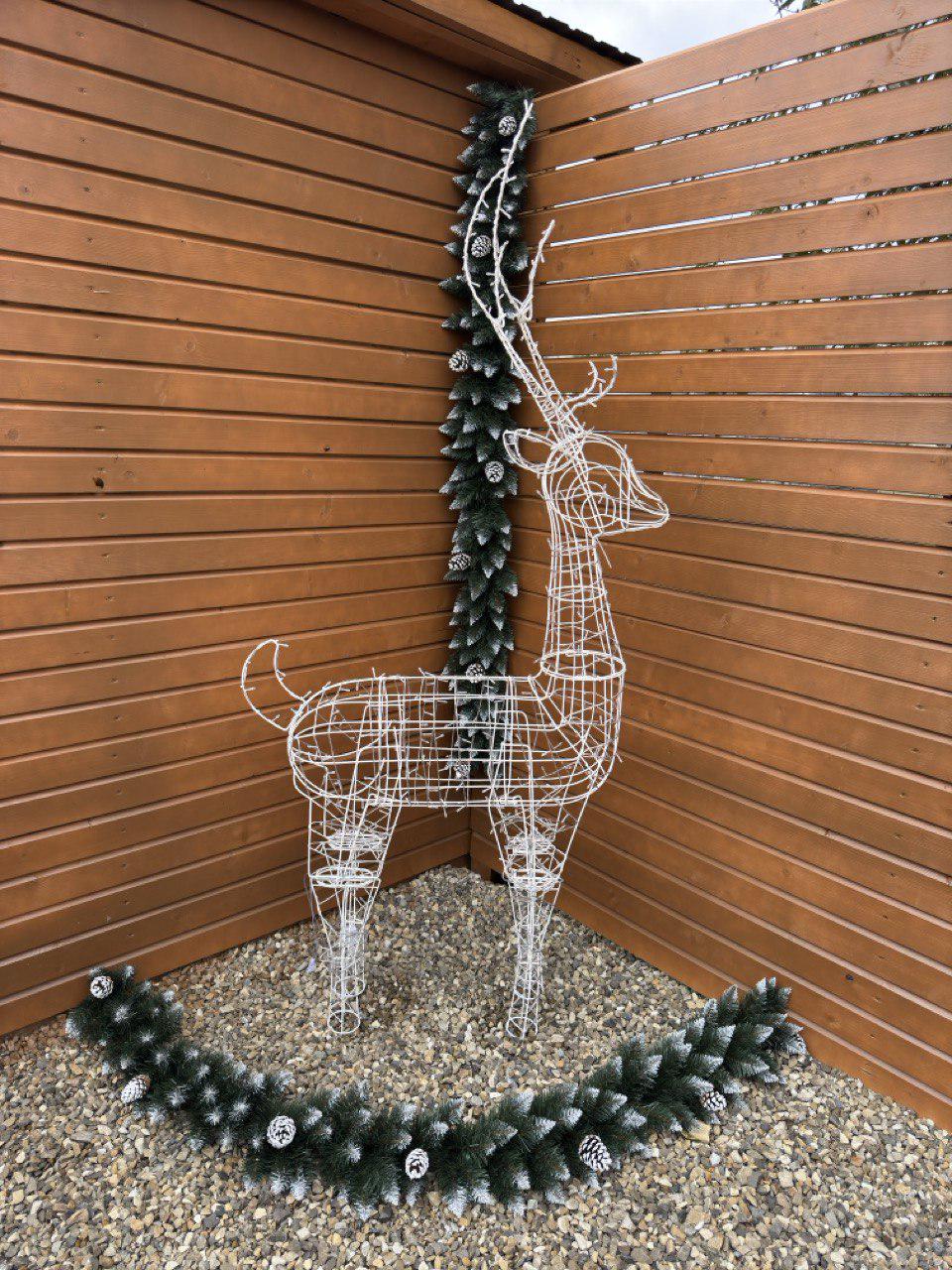 Фигура новогодняя Светодиодный олень 2 м (30101402) - фото 1