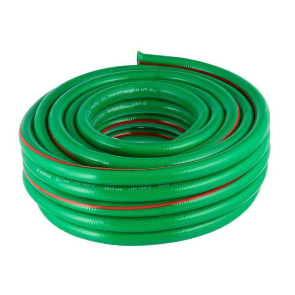 Шланг для воды четырехслойный Intertool GE-4123 3/4" 20 м армированный PVC (8-22-16195)