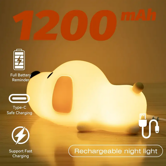 Нічник акумуляторне сенсорне 1200 MAh L-075 з таймером 30 м Різнокольоровий - фото 5 Нічник акумуляторне сенсорне 1200 MAh L-075 з таймером 30 м Різнокольоровий - фото 5