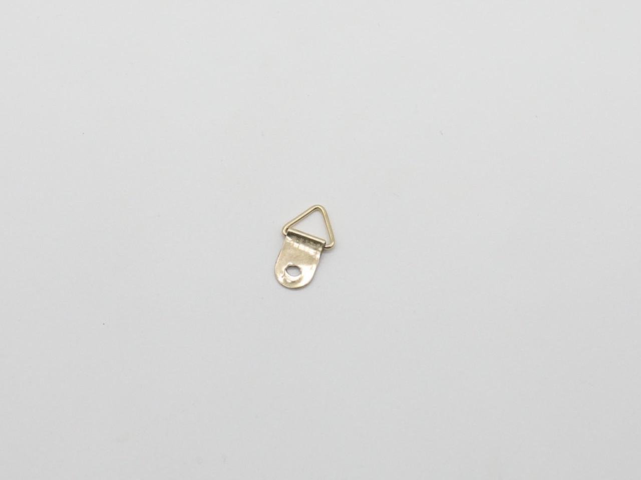 Ушко для рамок металлическое 18х8 мм Золотой (30932890)