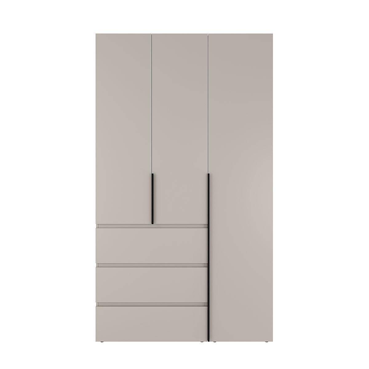 Шкаф распашной комбинированный ART IN HEAD №2 Light 1200x500x2200 мм Кашемир (GALTK0214000000)