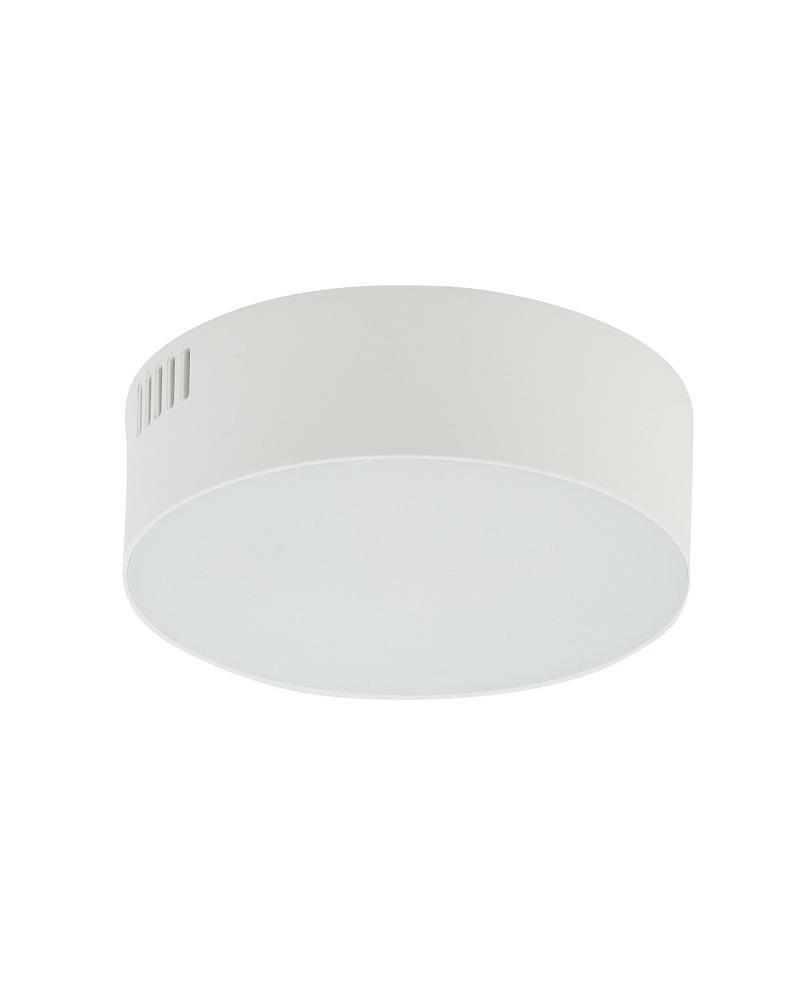 Потолочный светильник Nowodvorski 10402 Lid Round Led 1x15W 3000K 1200 лм IP20 Wh (12307526)