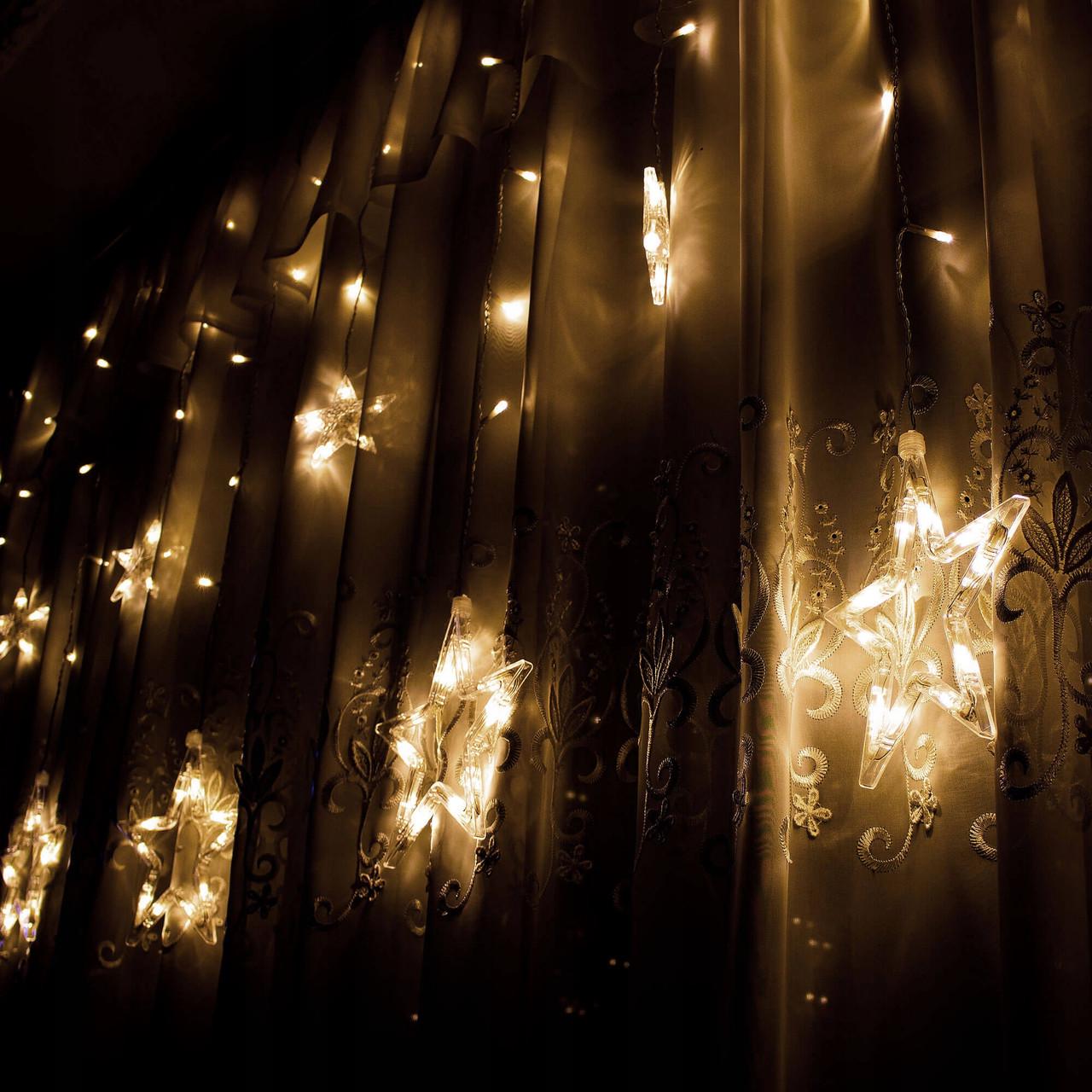 Гірлянда-бахрома вулична Springos 2 м 138 LED Warm White (CL4012 s-vida L) - фото 9