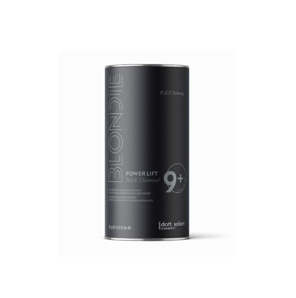 Пудра, що знебарвлює Dott.Solari POWER LIFT 9+ Black Diamond 500 г