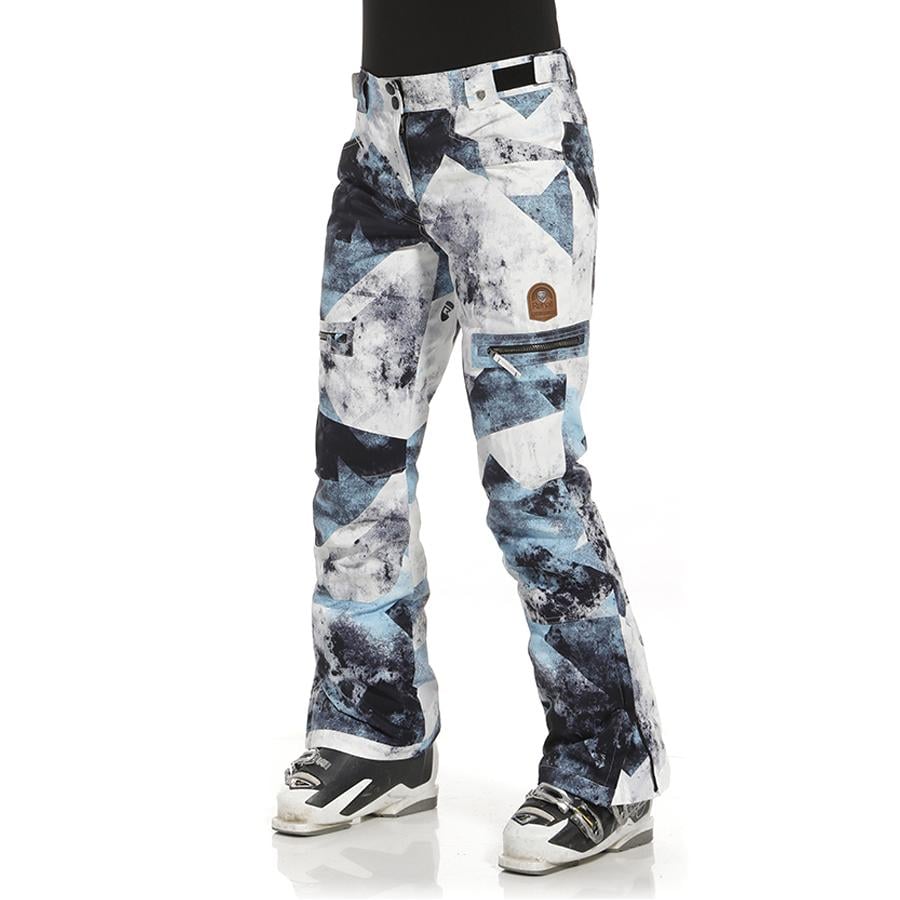 Брюки Rehall Keely W 2021 L Graphic mountains/Blue/White