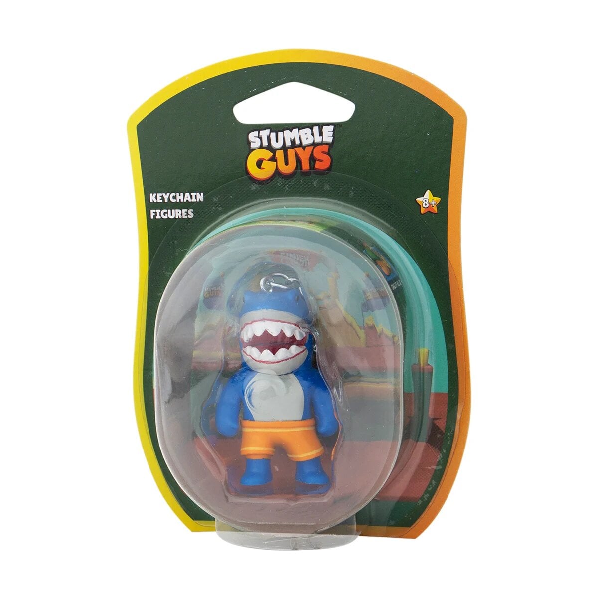 Фигурка коллекционная Мегалодон Stumble Guys с кольцом 5 см (SG8010-6)