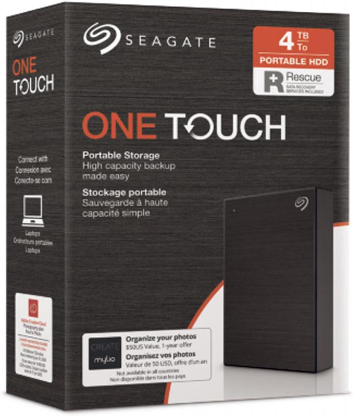 Внешний жесткий диск Seagate One Touch 4 TB (STKC4000400) - фото 7