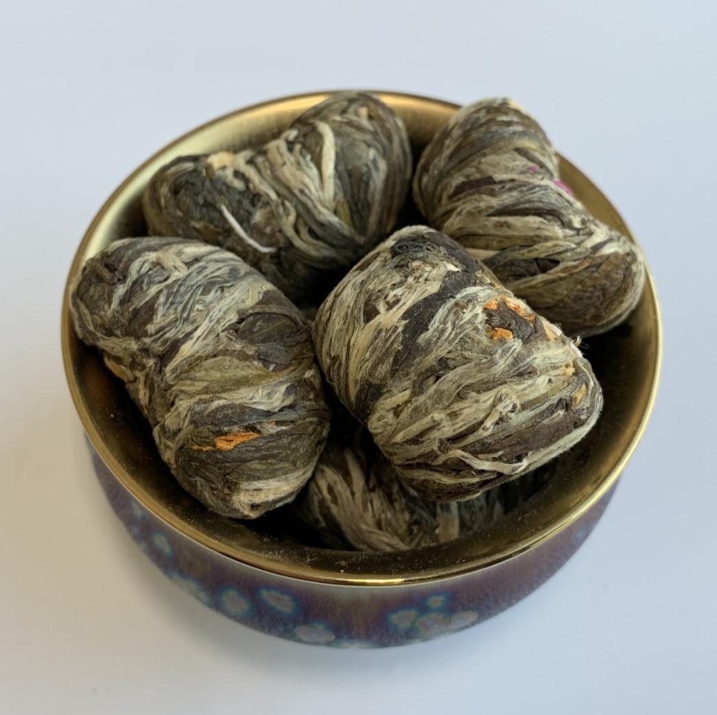 Чай связанный белое сердце 100 г