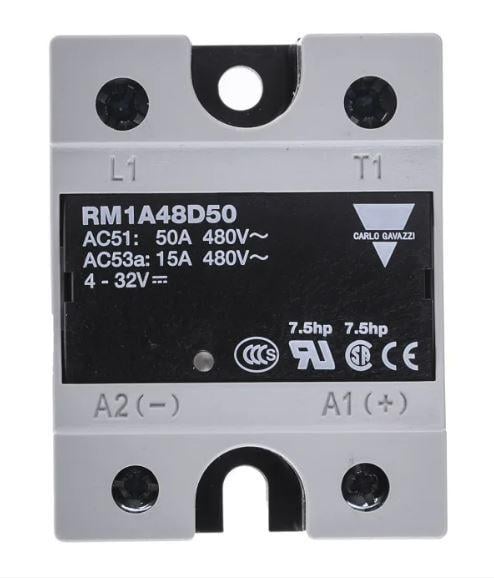 Твердотільне реле CARLO GAVAZZI RM1A48D50