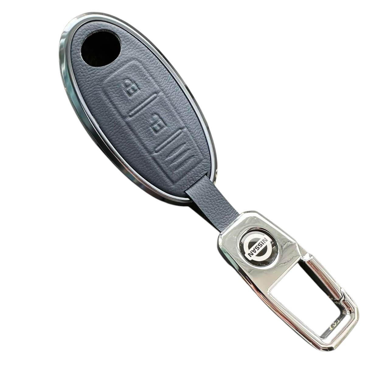 Чехол алюминиевый для ключа Nissan (ns3albl) Чехол алюминиевый для ключа Nissan (ns3albl)
