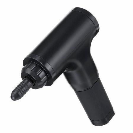 Ручний масажер для м'язів Rias Fascial Gun KH-320 Black (3_01147) - фото 4