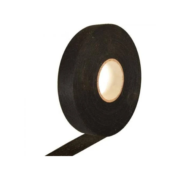 Изолента текстильная для кабеля Stenson 10 м Черный (MMS-MH-0966)