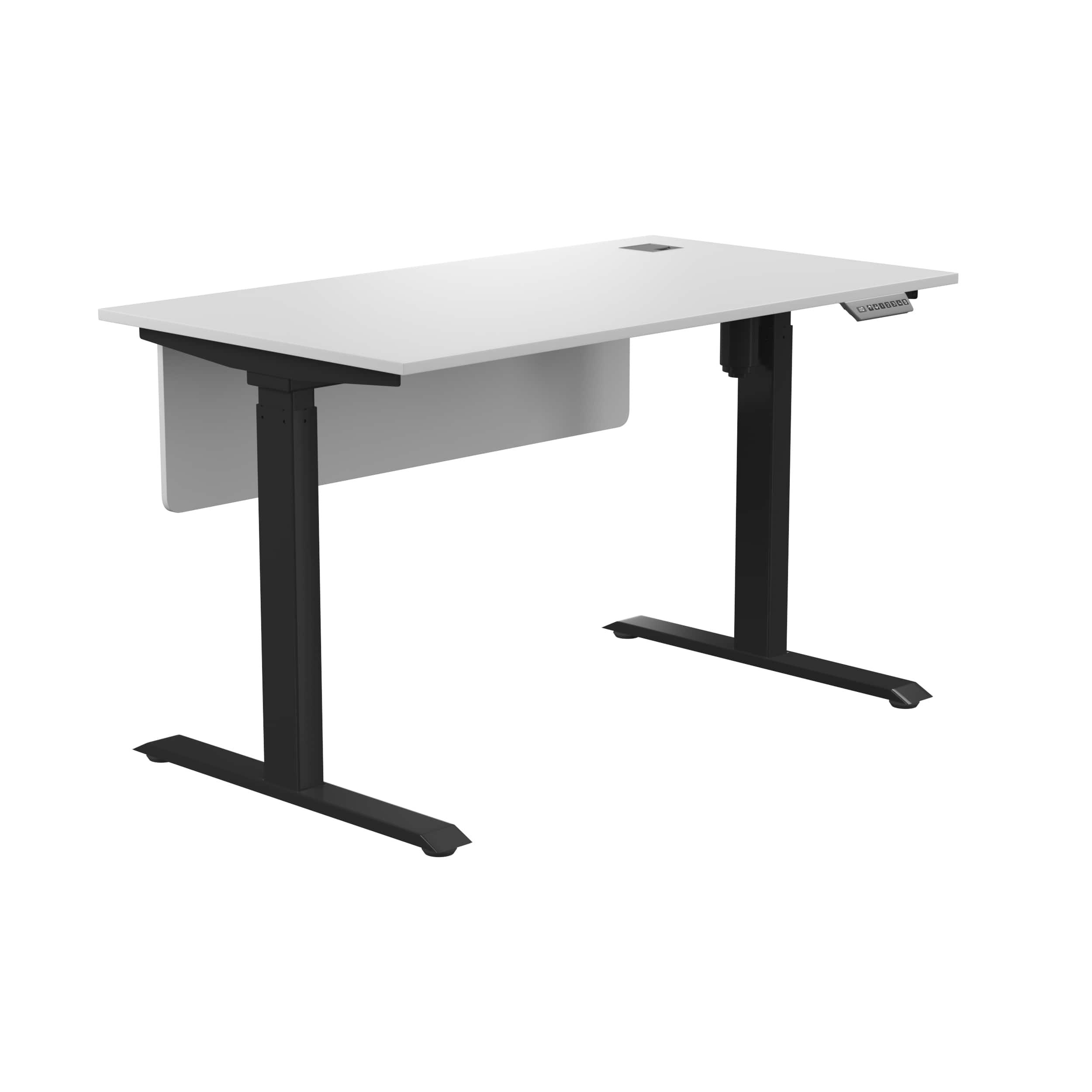 Cтол с регулируемой высотой E-table Universal 5005W Белый/Черный