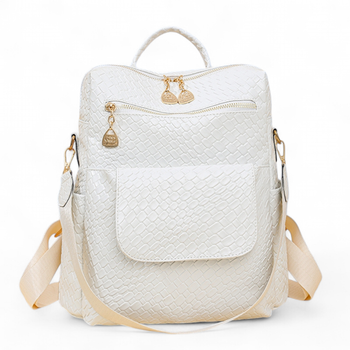Женский рюкзак Белый (MK595-3)