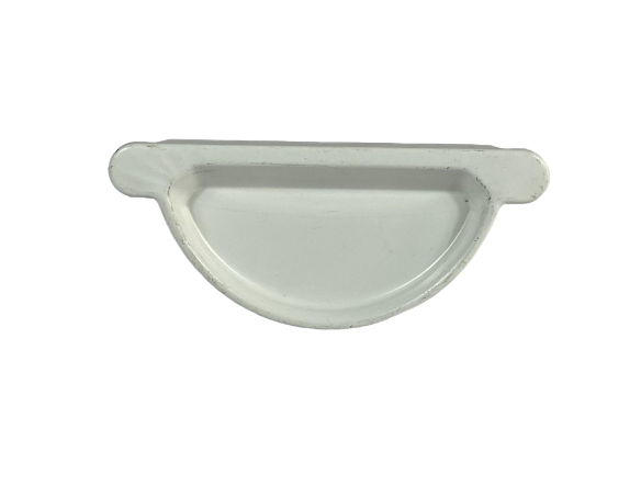 Заглушка для желоба универсальная Stream RAL 9010 125 мм Белый (000213)