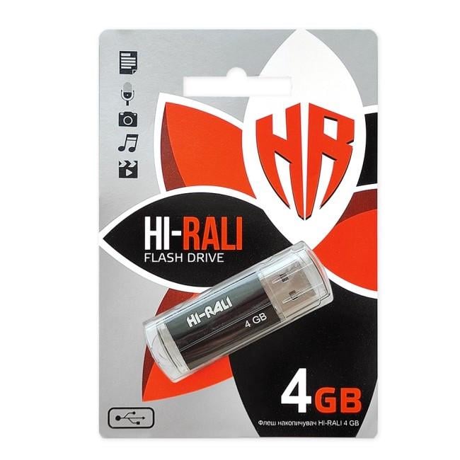 Накопичувач USB 4GB Hi-Rali Corsair - фото 2 Накопичувач USB 4GB Hi-Rali Corsair - фото 2