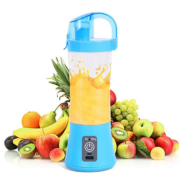 Фитнес блендер Juice Smart Cup Fruits QL-602 Синий (429ae429) - фото 3