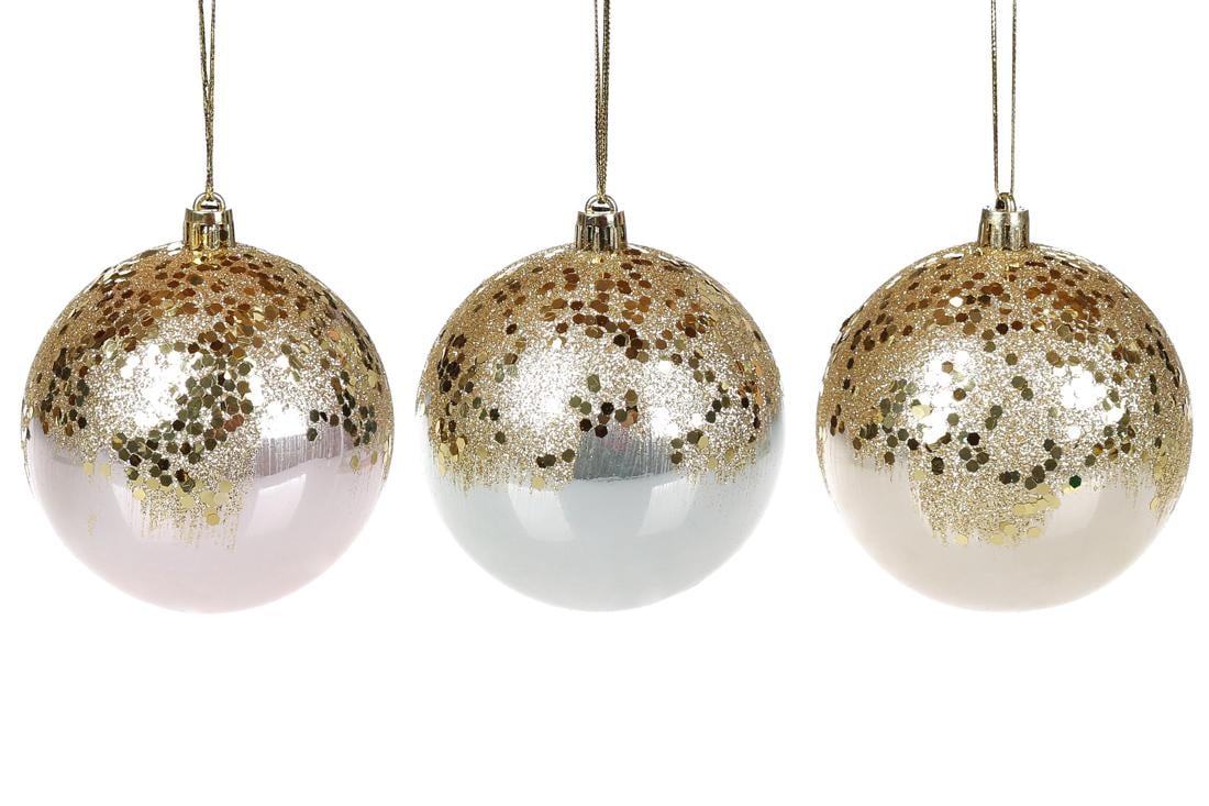 Шар новогодний BonaDi D-8 см 12 шт. (898-111) Шар новогодний BonaDi D-8 см 12 шт. (898-111)