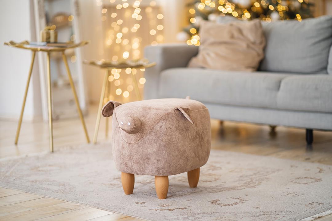 Интерьерный пуф Свинка дизайнерский (6553877) Интерьерный пуф Свинка дизайнерский (6553877)