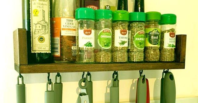 Полка настенная из дерева Вильямон Капучино (ПНС/002409)