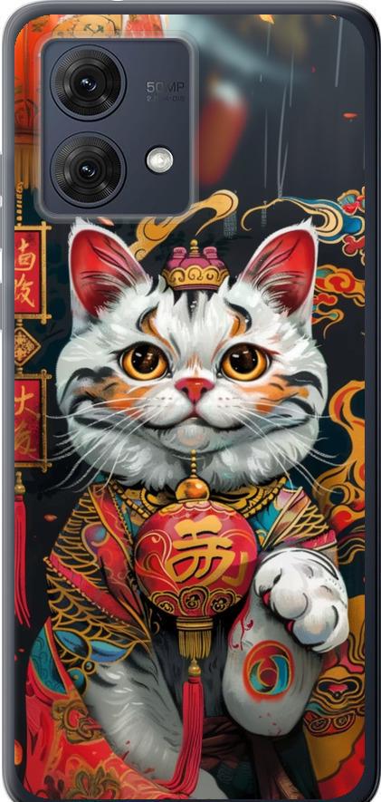 Чехол на Motorola Moto G84 China Cat v2 (6135u-3344-42517)