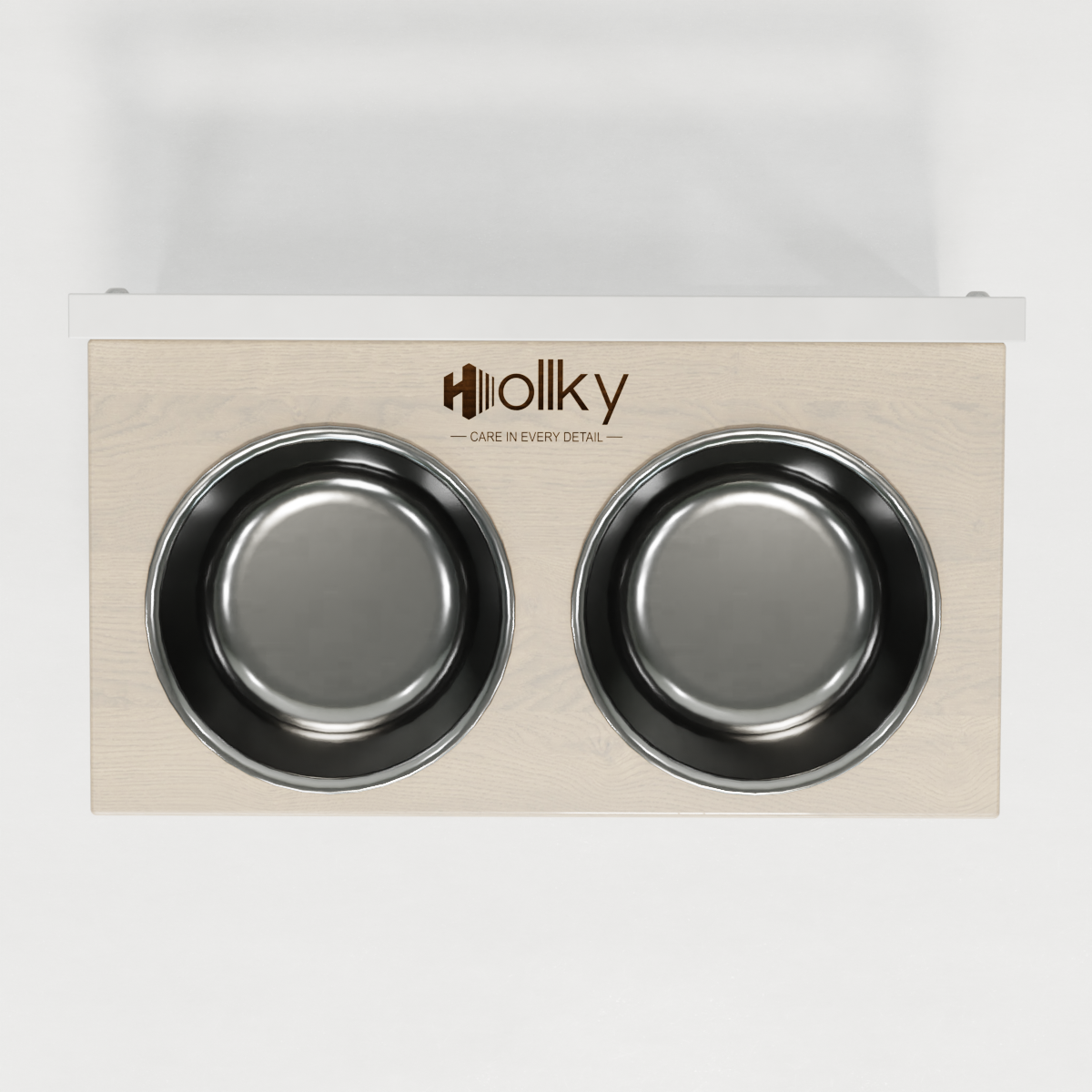 Миски на регулируемой подставке для средних собак Hollky Flex M 2х0,85 л (FM-422530-WHWH) - фото 9 Миски на регулируемой подставке для средних собак Hollky Flex M 2х0,85 л (FM-422530-WHWH) - фото 9