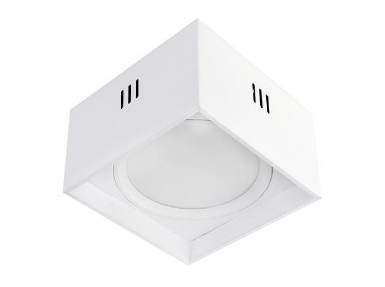 LED-светильник накладной квадратный 15W 4200K 1050 Lm 185-264V 182х200 мм Белый (SANDRA-SQ1XL/27552476)