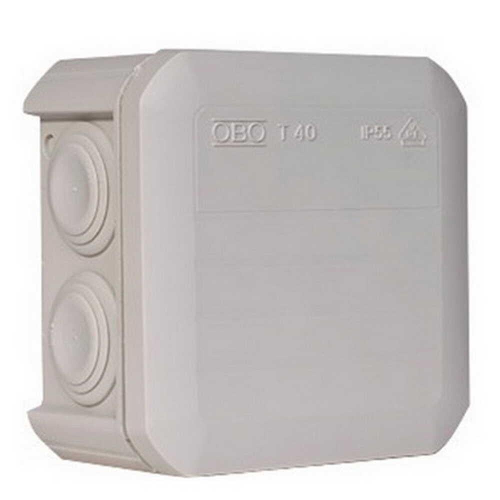 Коробка распределительная OBO 90x90x52 мм T40 IP55 Серый (2007045)