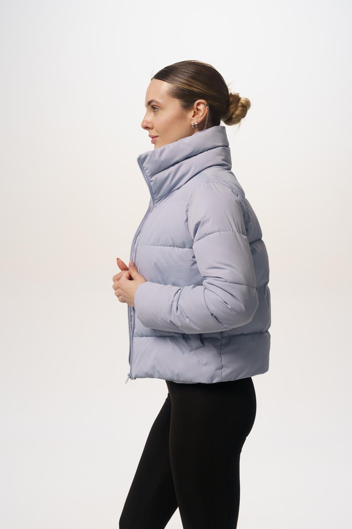 Куртка жіноча коротка Intruder Lolita весняно-осіння M-L Блакитний (1614676979/5/2) - фото 7 Куртка жіноча коротка Intruder Lolita весняно-осіння M-L Блакитний (1614676979/5/2) - фото 7