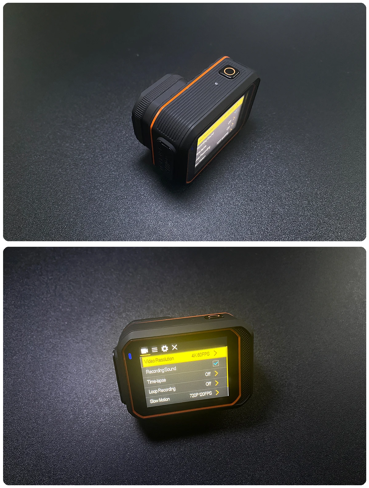 Экшн-камера Viran Cerastes 4K 60FPS IP68 и кейс - фото 4