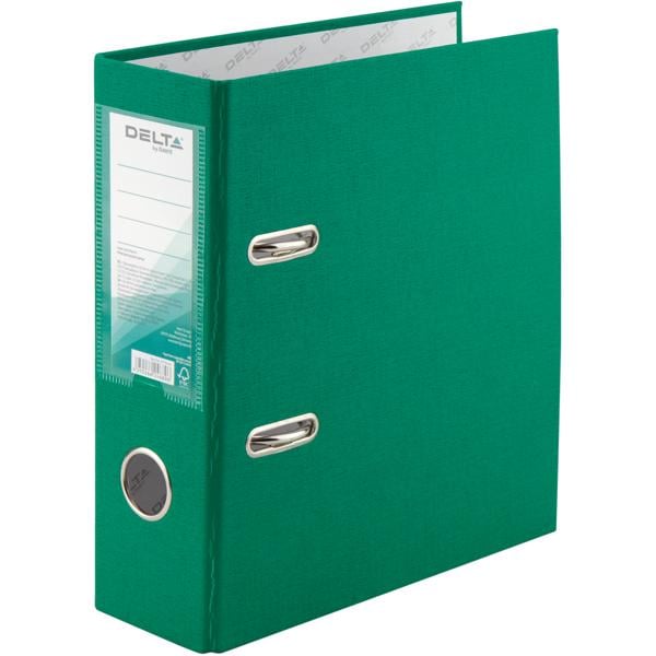 Папка-регистратор Axent Delta односторонняя А5 полипропилен 75 мм собрана Зеленый (D1718-04C)