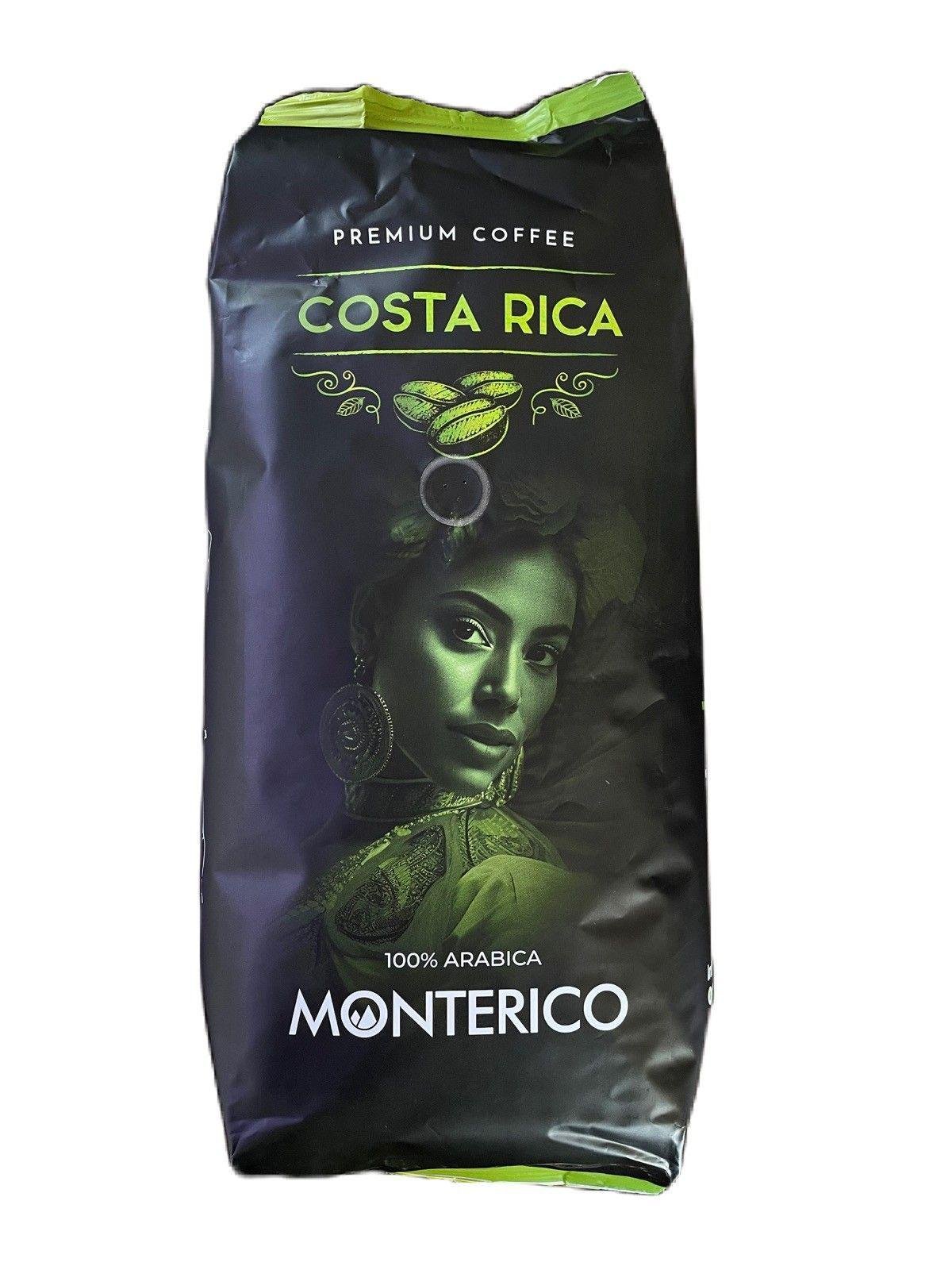 Кава в зернах Monterico 100 % арабіка Costa Rica 1 кг