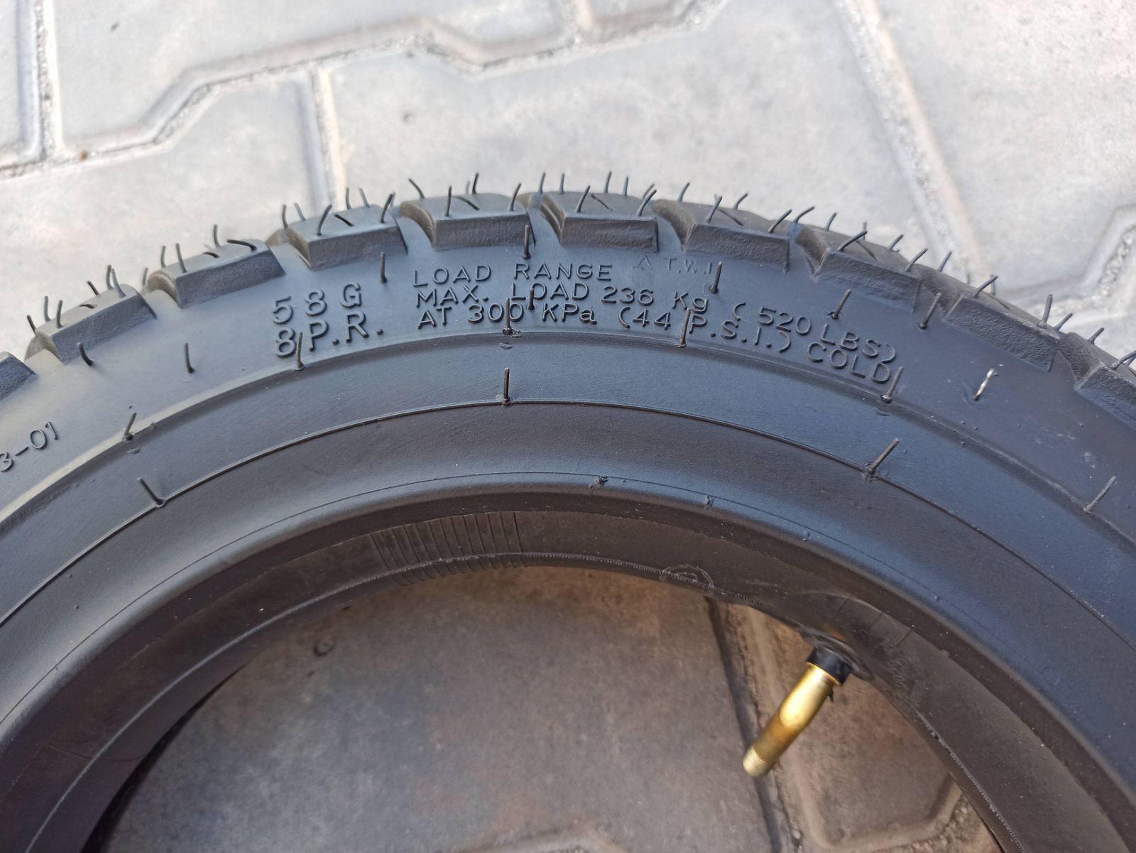 Мотошина SC-Tyre SC-124 R10 3.50-10 з камерою на скутер Honda/Suzuki/Yamaha (1985424474) - фото 4