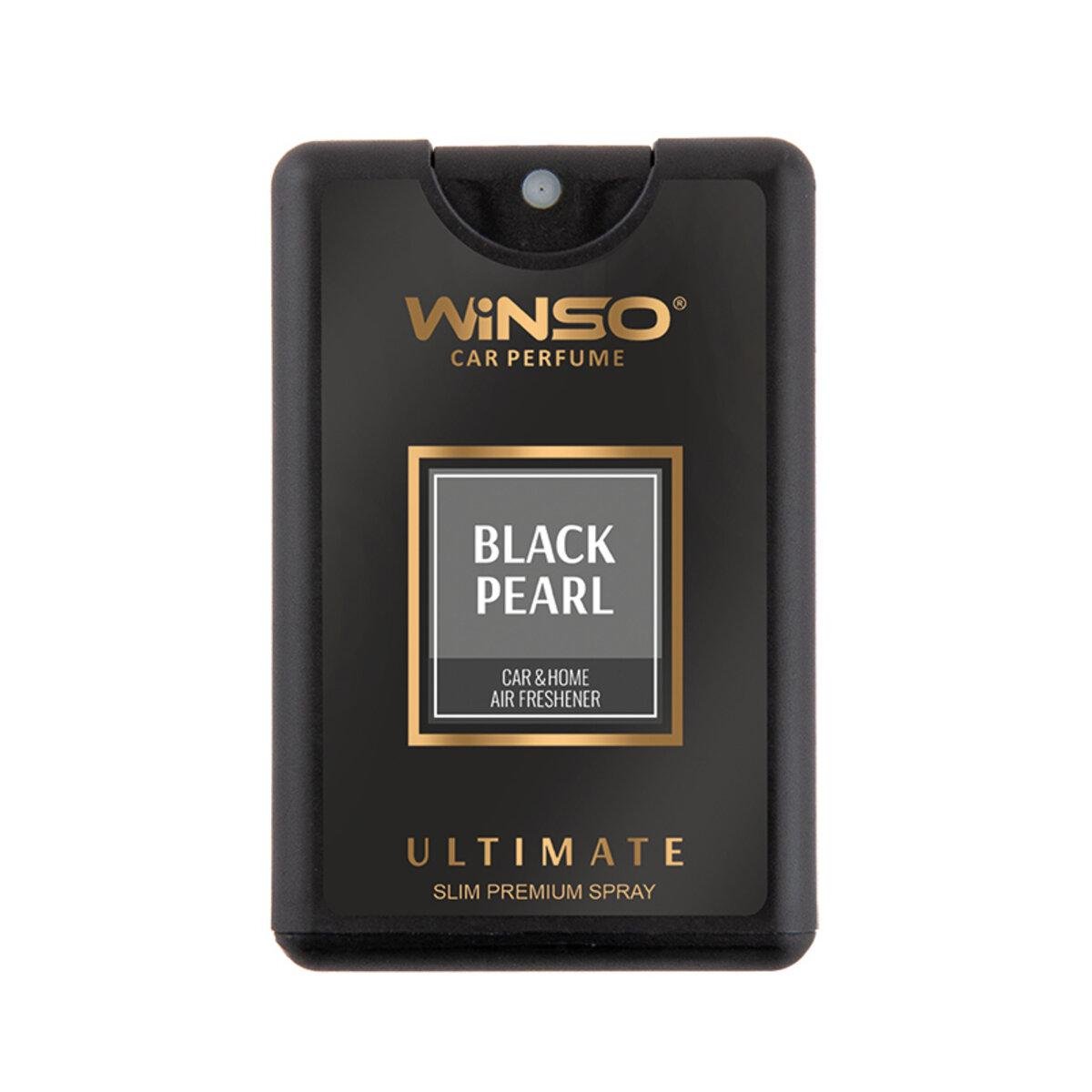 Освіжувач повітря WINSO Ultimate Slim Sprey спрей 18 мл Black Pearl