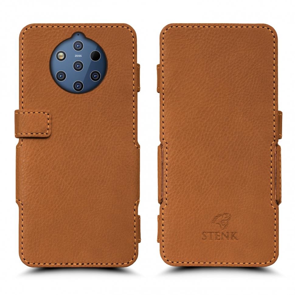 Чехол книжка Stenk Prime для Nokia 9 PureView Camel (63662)