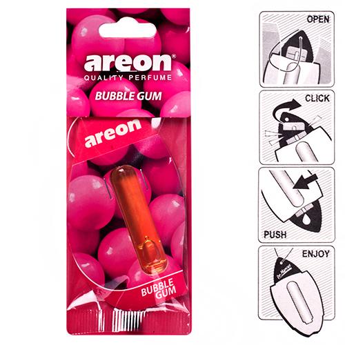 Освіжувач повітря рідкий лист Areon Liquid Bubble Gum 5 мл (LR05)