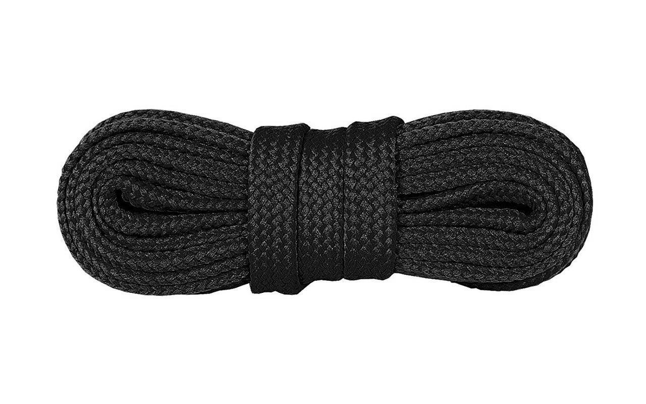 Шнурки для обуви плоские Kaps Sneakers Laces 120 см Черный