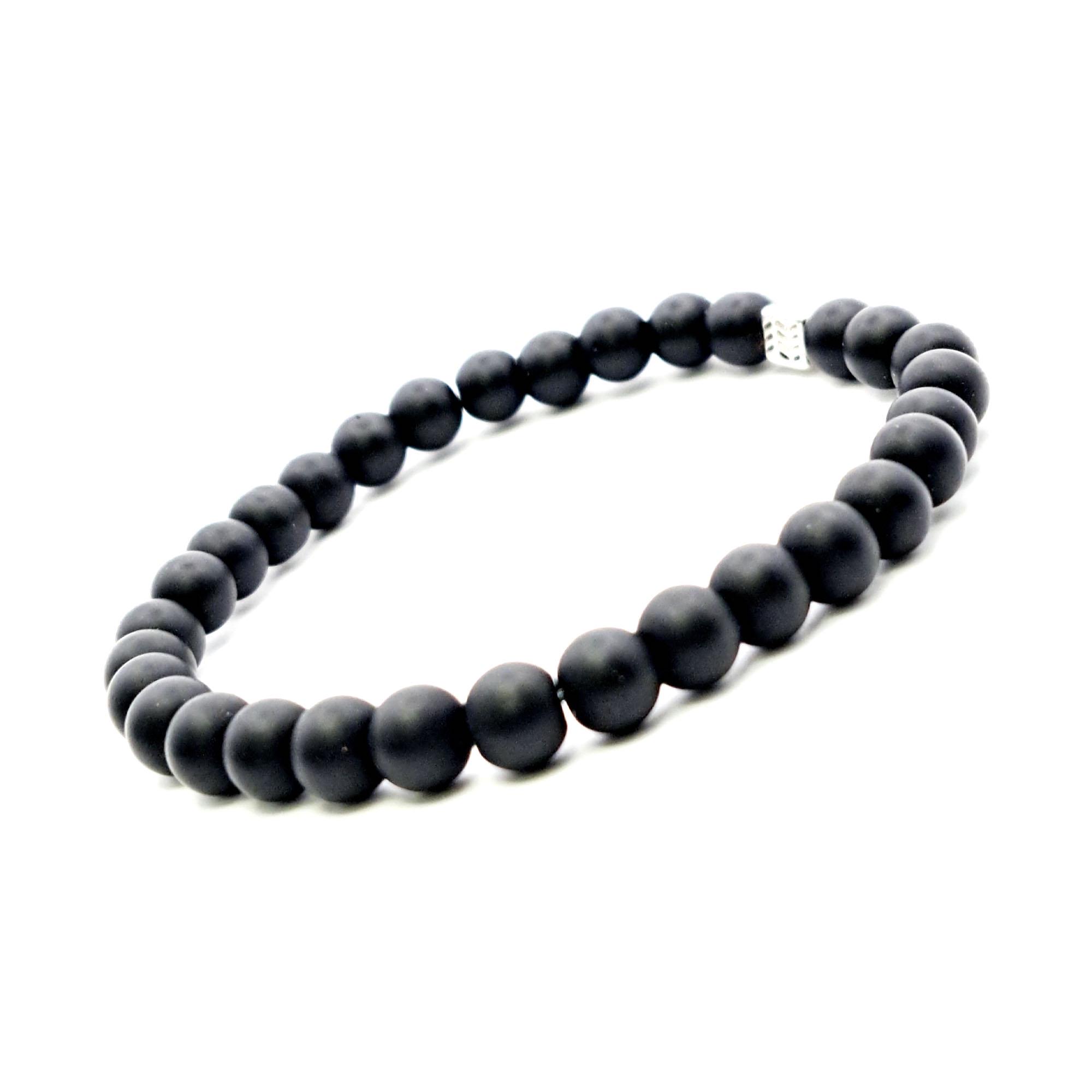 Браслет DARSANA из натурального камня шунгит (DRSU023052)