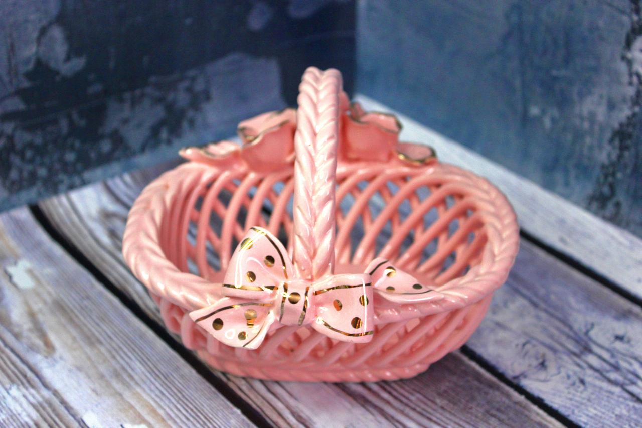 Конфетница Олька 13 см Розовый (1257175250) - фото 5 Конфетница Олька 13 см Розовый (1257175250) - фото 5