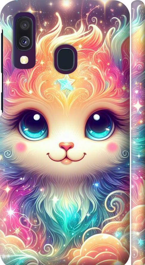 Чехол на Samsung Galaxy A40 2019 A405F Сказочный котенок (5813m-1672-42517)