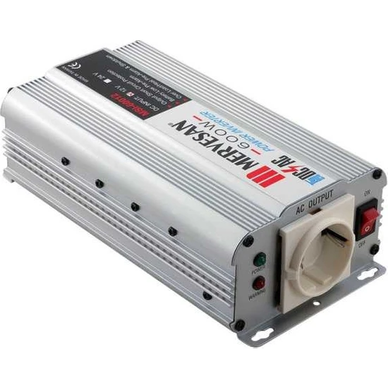 Инвертор автомобильный Mervesan 600 W 12-220 V (32626232)